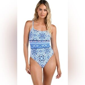 La Blanca Women's One Piece Swimsuit Lingerie Tummy Control Bathing Suit 4
